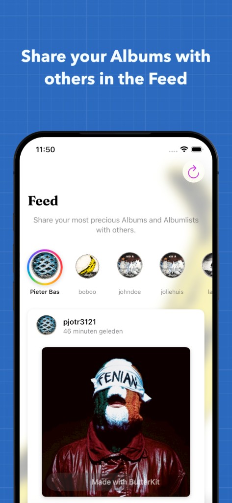 AlbumLove app - Inspiration